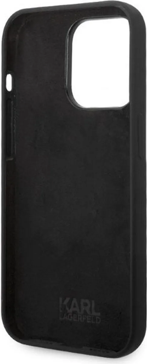 Karl Lagerfeld iPhone 14 Pro Max Hardcase - Zwart - 3666339086596