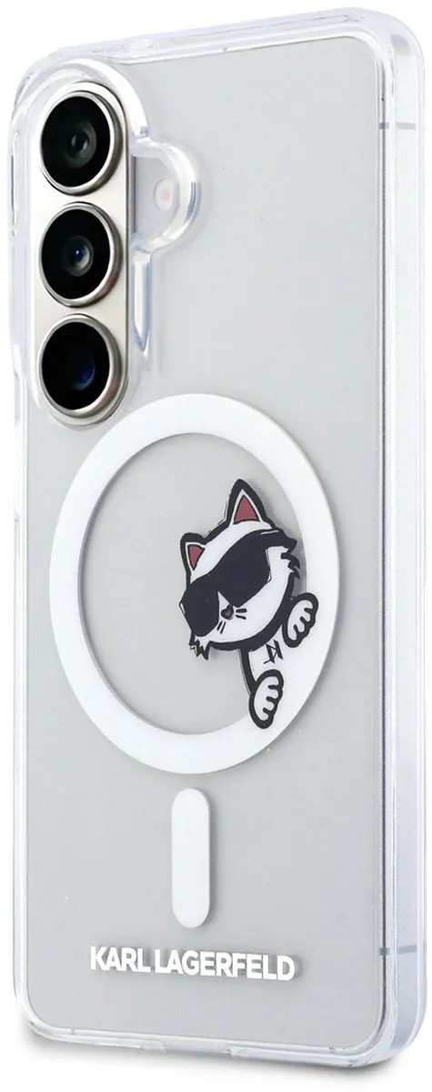 Karl Lagerfeld Back Cover Galaxy S26 Plus - Choupette - Transparant