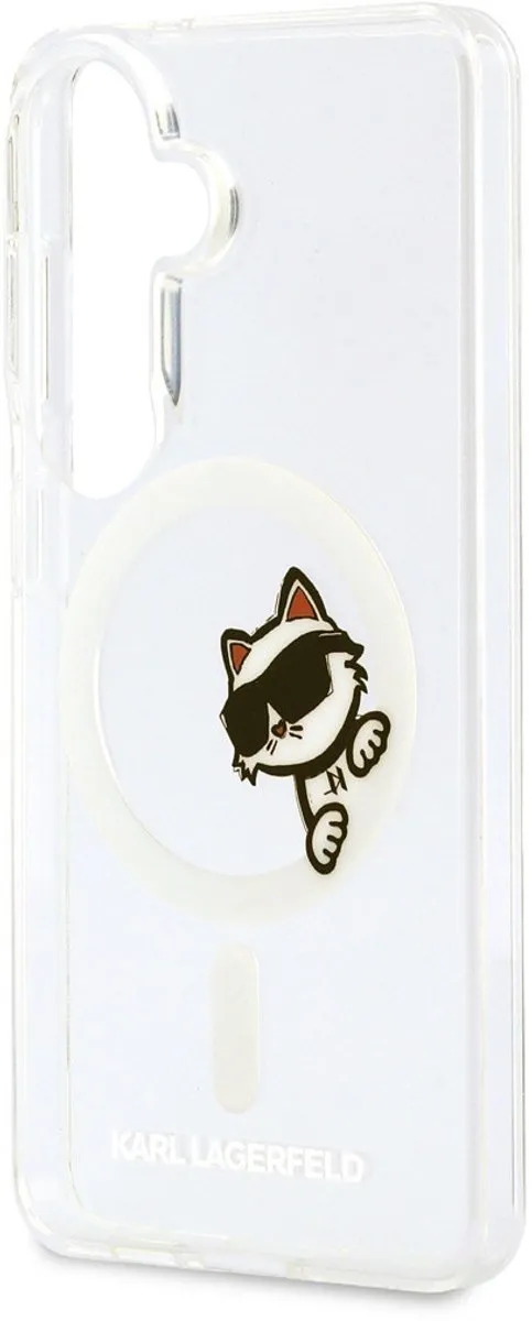 Karl Lagerfeld Back Cover Galaxy S26 Plus - Choupette - Transparant - afbeelding 6 van 6