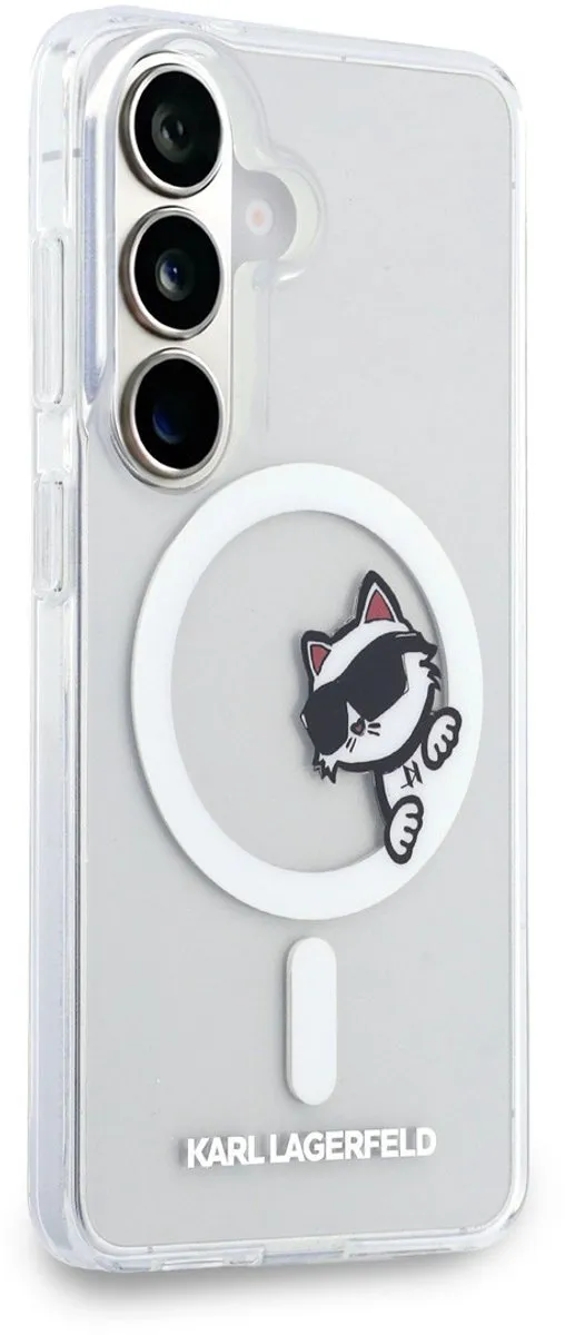 Karl Lagerfeld Back Cover Galaxy S26 Plus - Choupette - Transparant