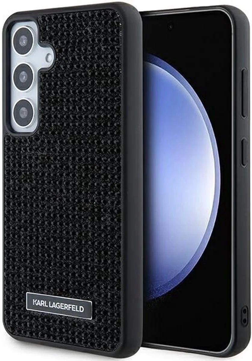 Karl Lagerfeld Rhinestones Back Case S24
