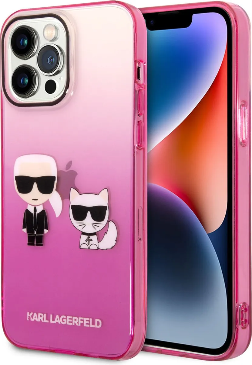 Karl Lagerfeld iPhone 14 Pro Max Hoesje