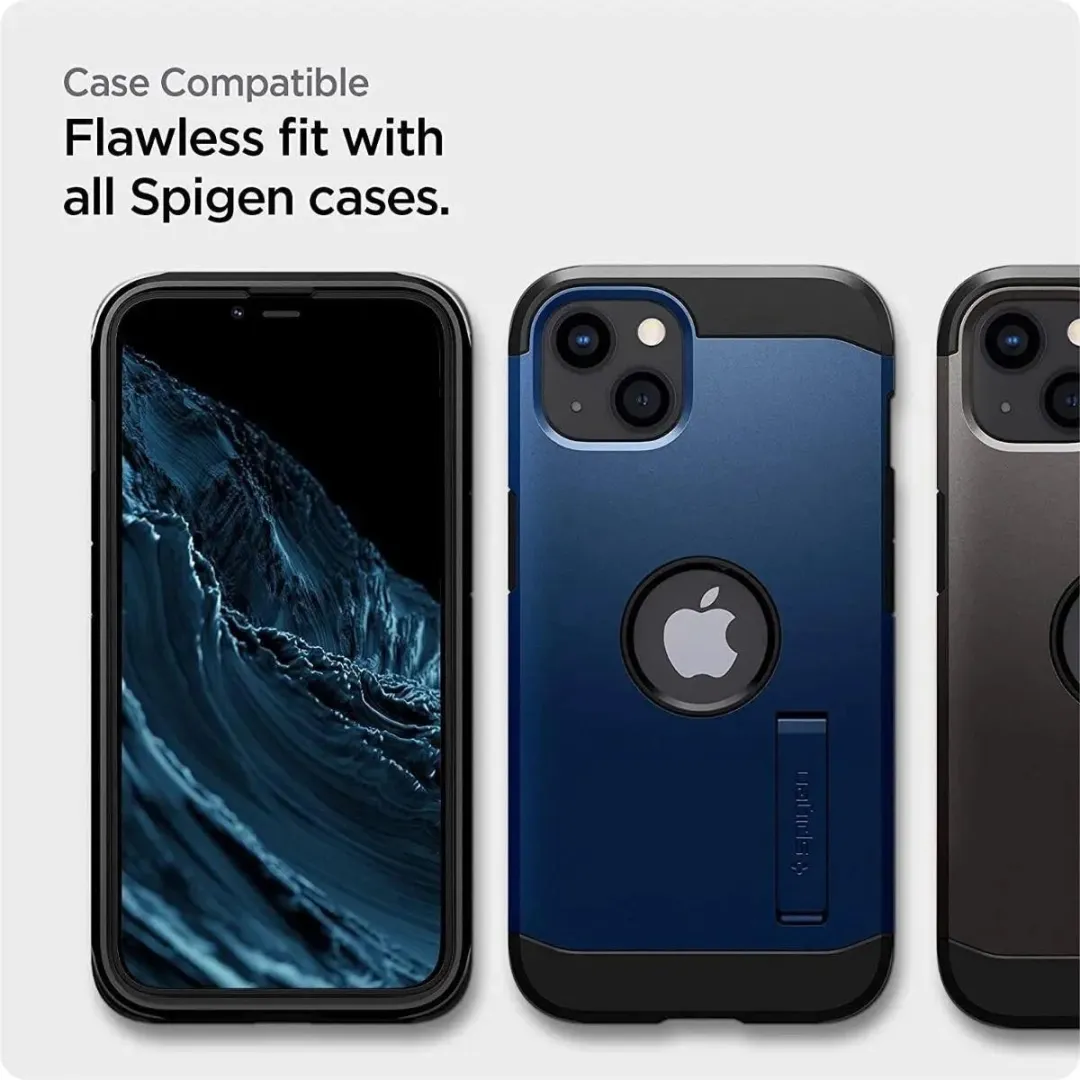 Spigen AlignMaster iPhone 16e Screen Protector - 2 Stuks - Zwart