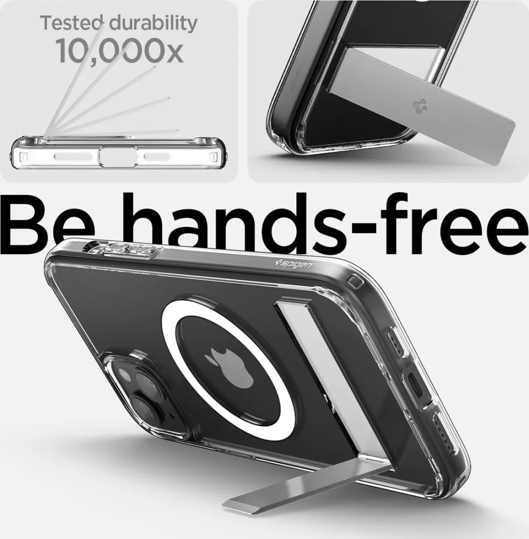 Spigen Apple iPhone 15 Plus Ultra Hybrid MagSafe Hoesje - Blauw