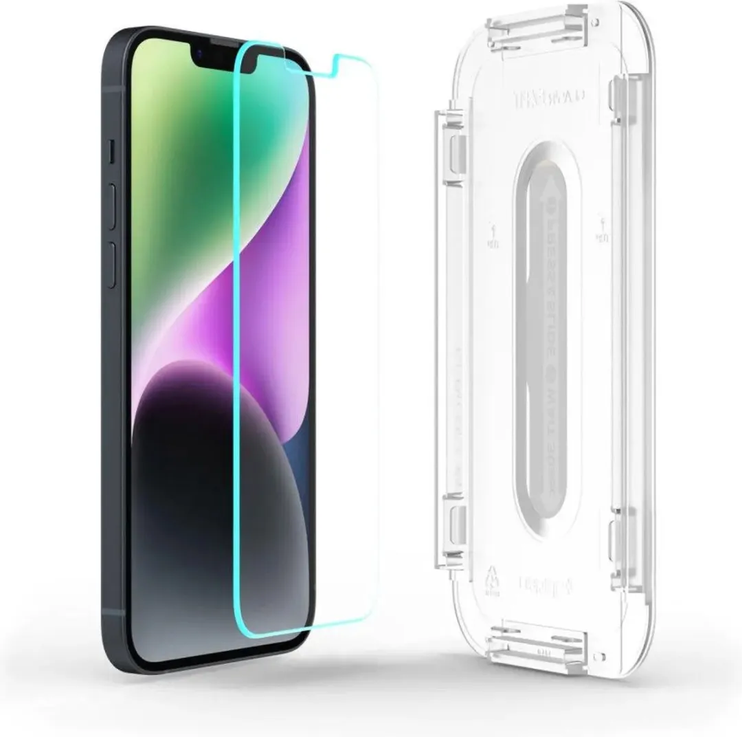 Spigen EZ Fit Glas Screenprotector iPhone 16e