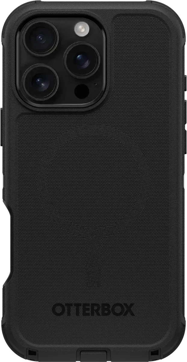 OtterBox Defender Back Cover iPhone 16 Pro Max - MagSafe - Zwart