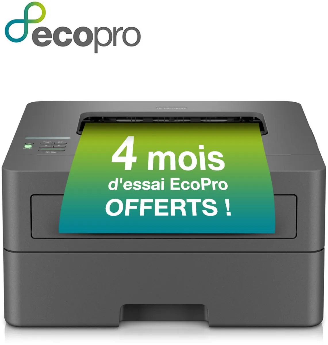 Brother HL-L2400DWE Laserprinter - A4 - 250 Vel - Zwart
