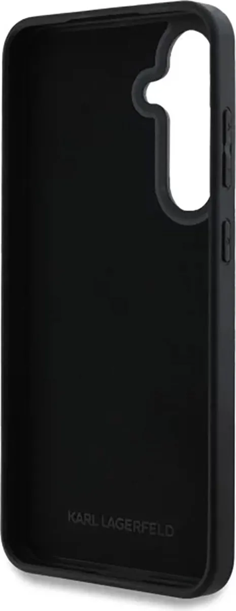Karl Lagerfeld Backcase Hoesje Samsung Galaxy S24 FE - Zwart