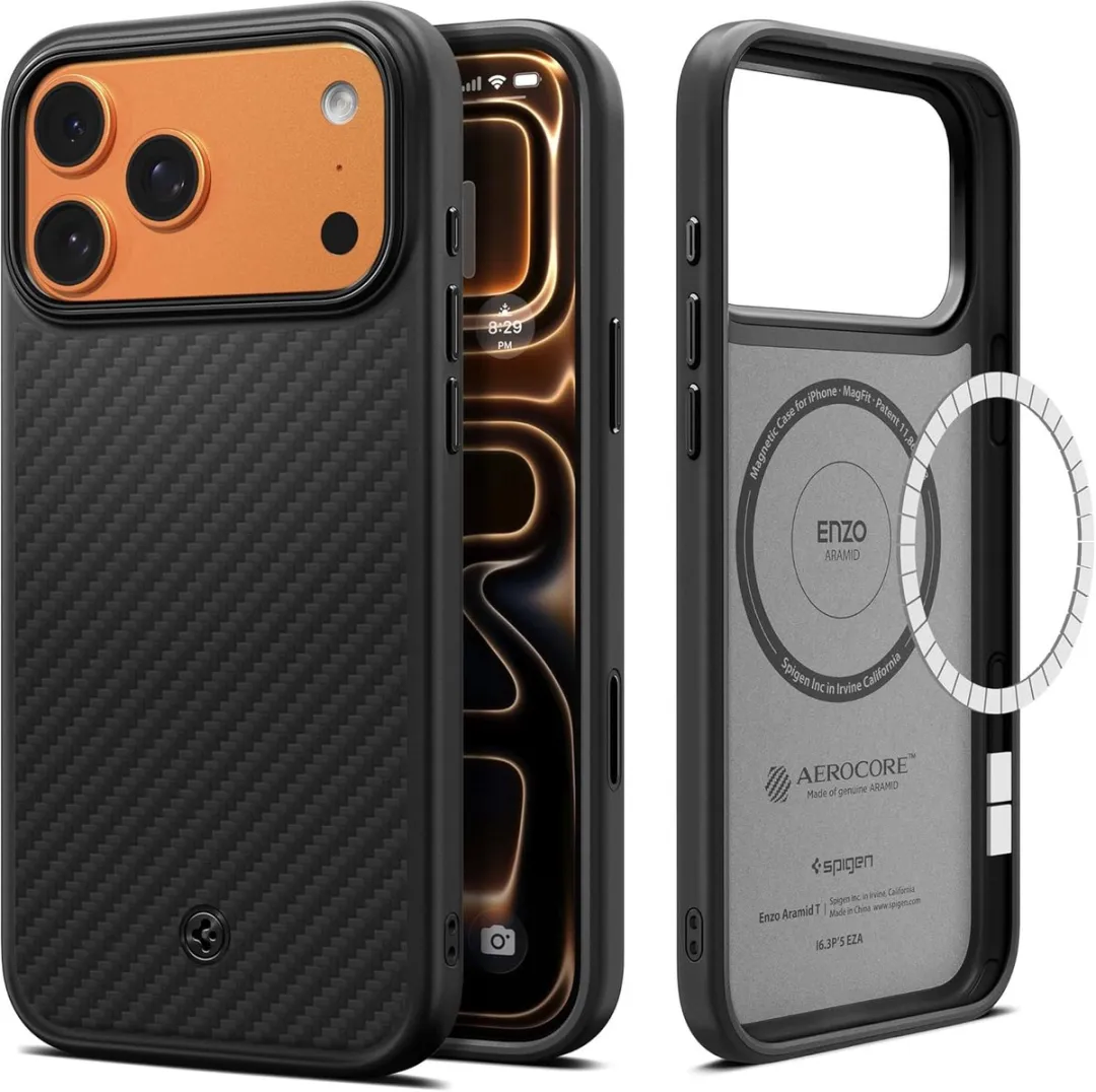 Spigen Enzo Aramid MagFit IL3JP5EZA Hoesje
