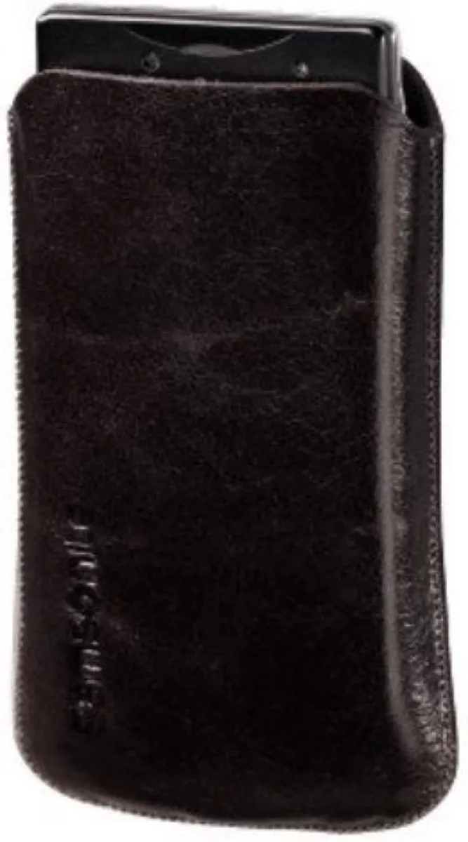 Samsonite Toledo Sleeve Maat S - Bruin Leer