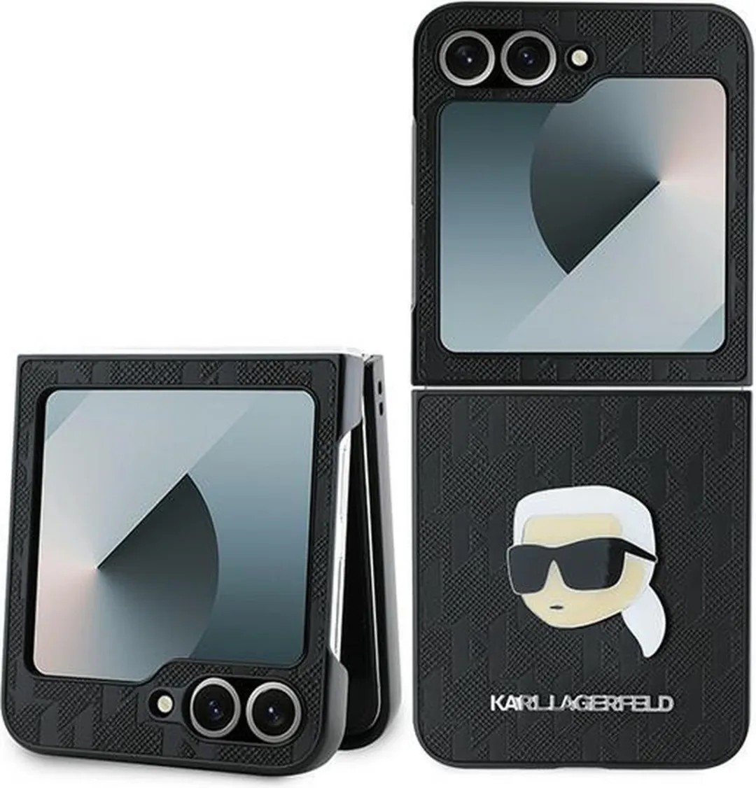 Karl Lagerfeld Saffiano Hoes Zwart - KLHCZF6PGKSKIHK - afbeelding 6 van 6