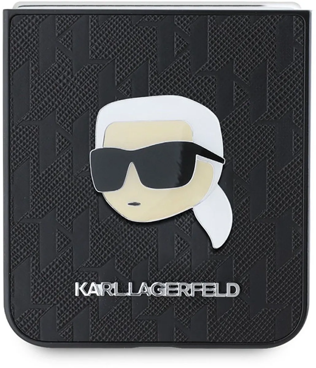 Karl Lagerfeld Saffiano Hoes Zwart - KLHCZF6PGKSKIHK