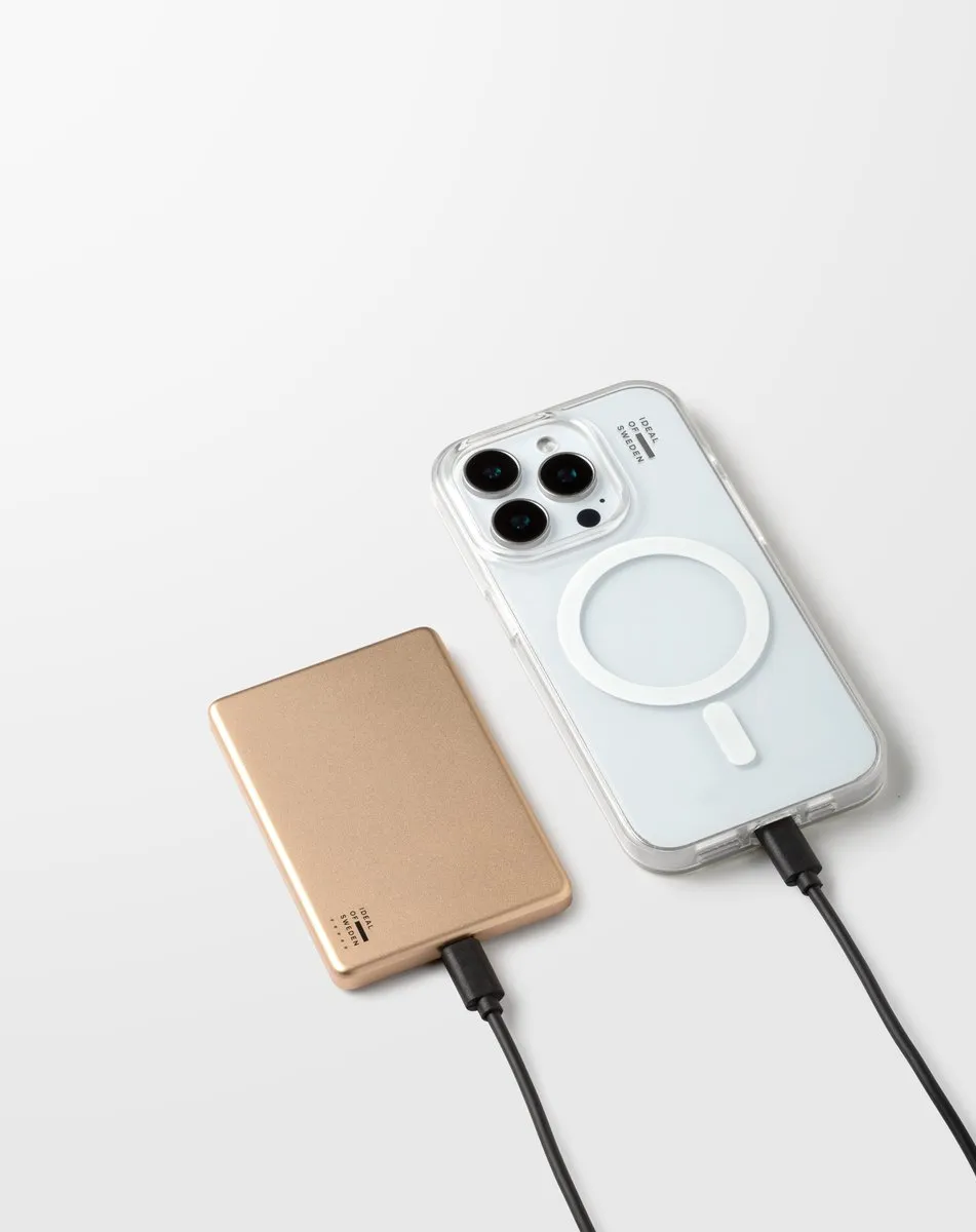 iDeal of Sweden Slanke Powerbank MagSafe 5000mAh - 20W - Gold
