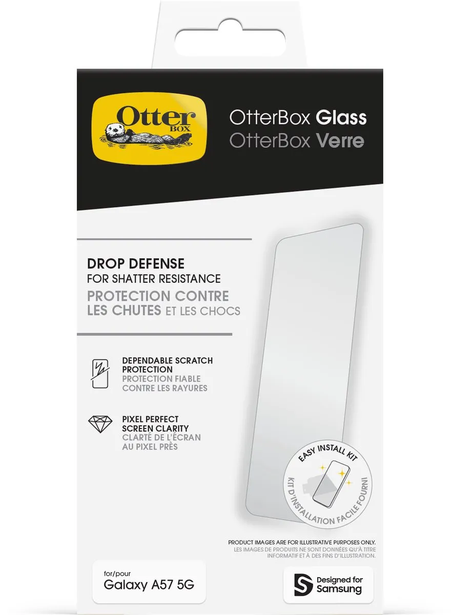 OtterBox Glass Screen Protector Samsung Galaxy A57 5G - 1 Stuk
