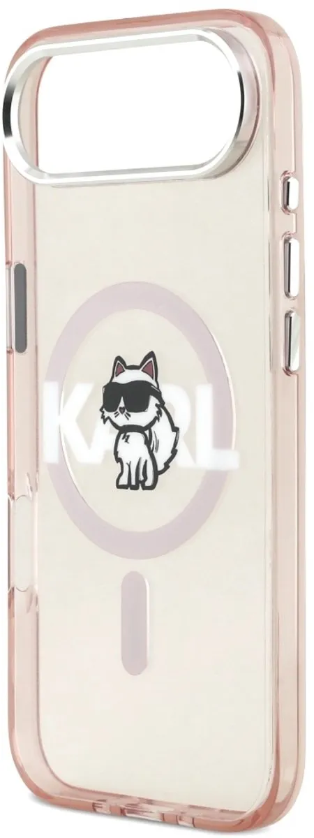 Karl Lagerfeld Case IML Choupette Sketch Magsafe - iPhone - Zwart