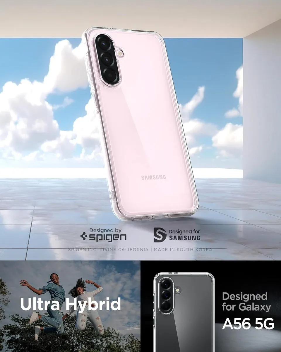 Spigen Ultra Hybride Back Cover Hoesje A56 5G - Transparant