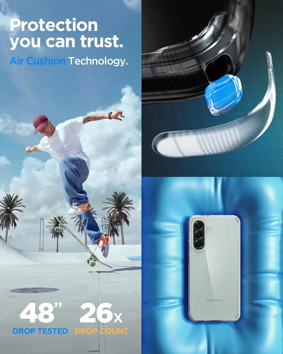 Spigen Ultra Hybride Back Cover Hoesje A56 5G - Transparant