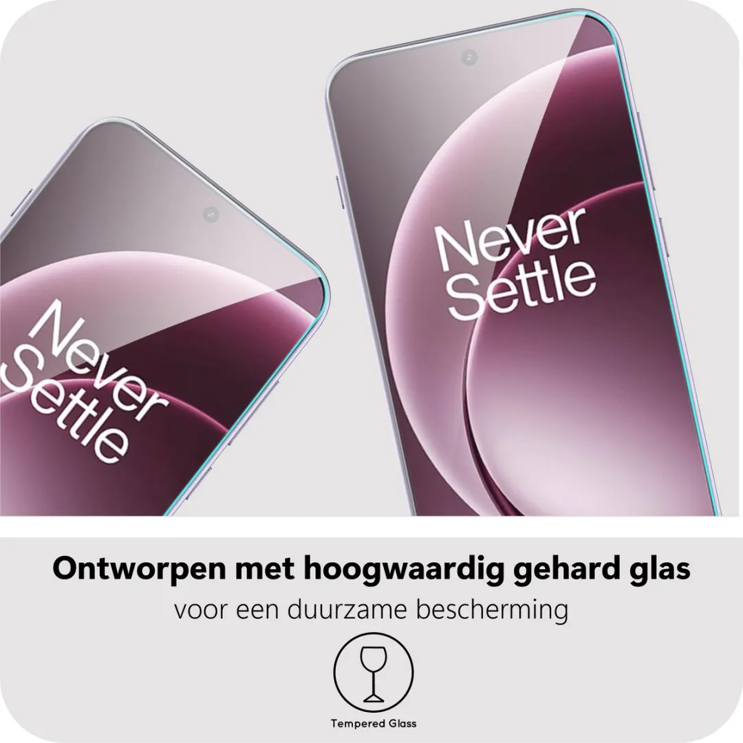 Just in Case Screenprotector OnePlus 15 - Gehard Glas
