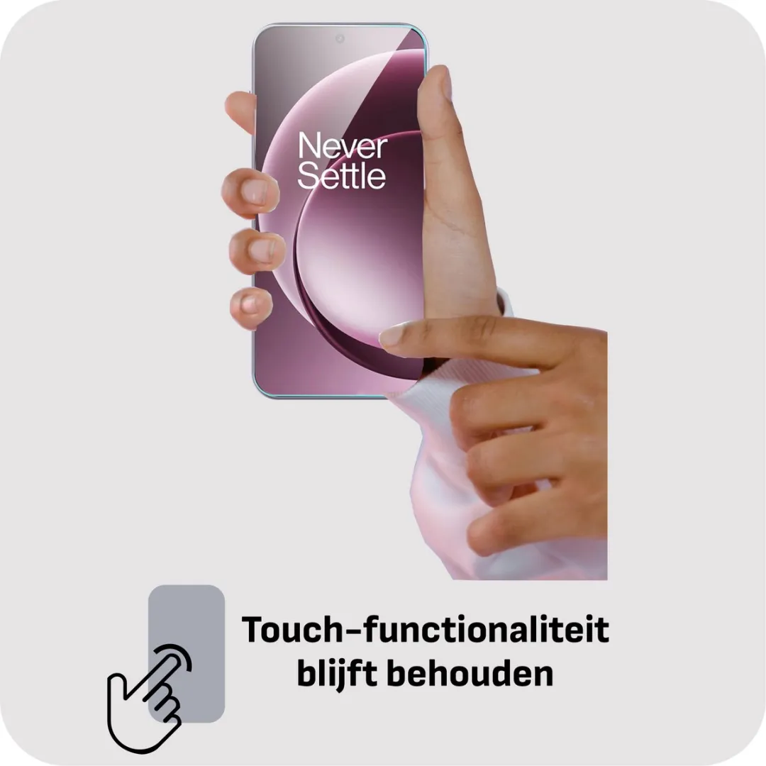 Just in Case Screenprotector OnePlus 15 - Gehard Glas