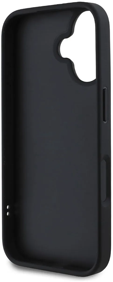 Karl Lagerfeld KLHCP16S3DRKINK Siliconen Hoesje iPhone 16
