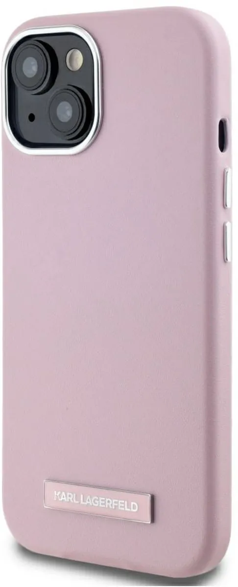 Karl Lagerfeld iPhone 15 Hoesje Magsafe Metaal Transparent - afbeelding 6 van 6