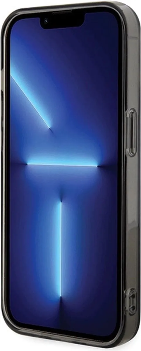 Karl Lagerfeld IML Ikonik MagSafe Hoesje iPhone 14 Pro - Zwart
