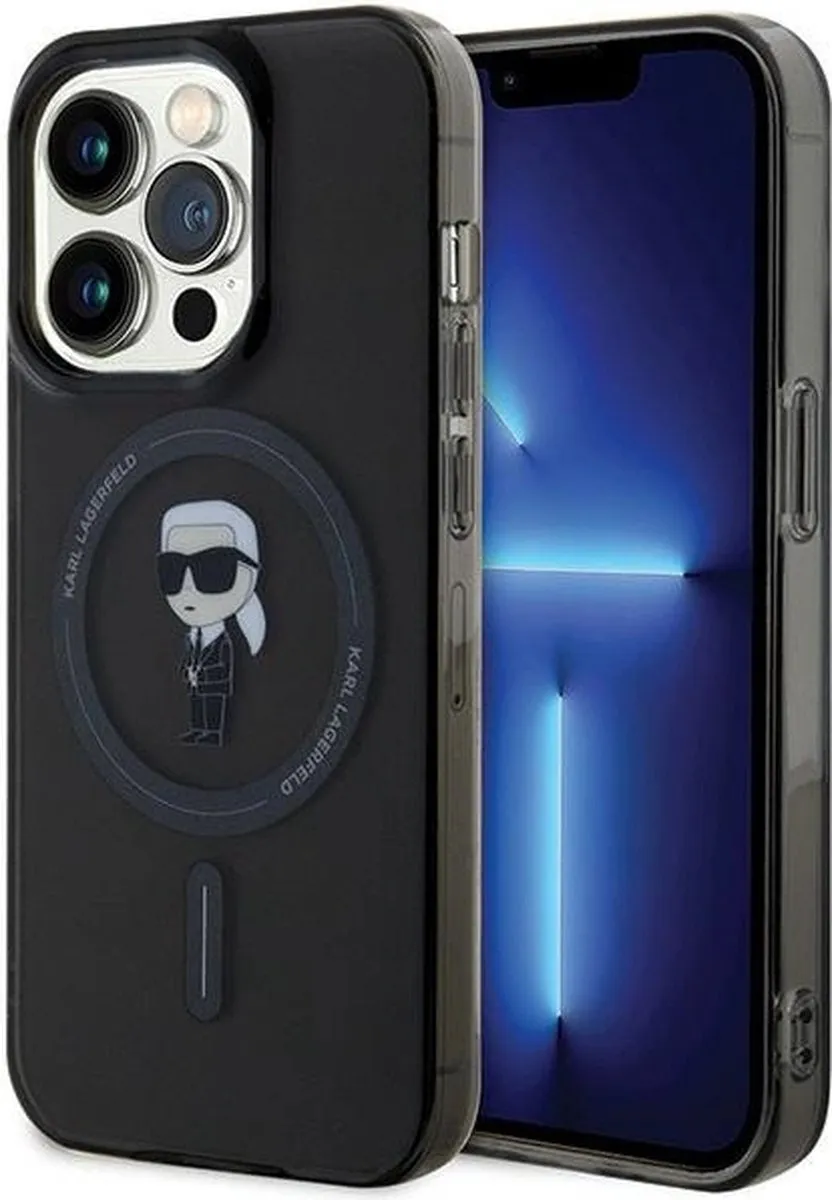 Karl Lagerfeld IML Ikonik MagSafe Hoesje iPhone 14 Pro