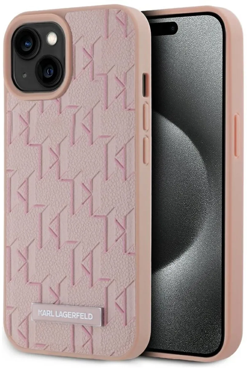 Karl Lagerfeld Lederen Hoesje iPhone 15 Pro