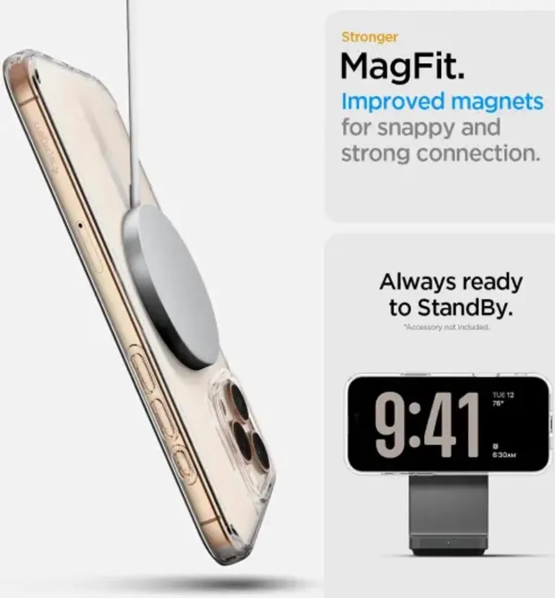 Spigen Ultra Hybrid T ACS06802 Hoesje - iPhone 16 Pro Max - Wit
