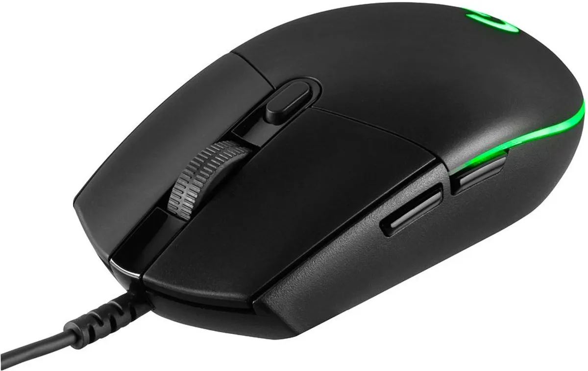 Logitech G203 LIGHTSYNC - Bedrade Gaming Muis - RGB verlichting - Zwart