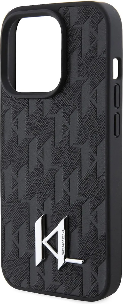 Karl Lagerfeld iPhone 15 Pro Hardcase - Zwart - afbeelding 6 van 6
