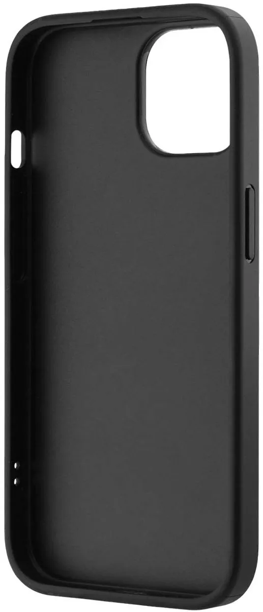 Karl Lagerfeld Saffiano Hoesje iPhone 15 - Zwart