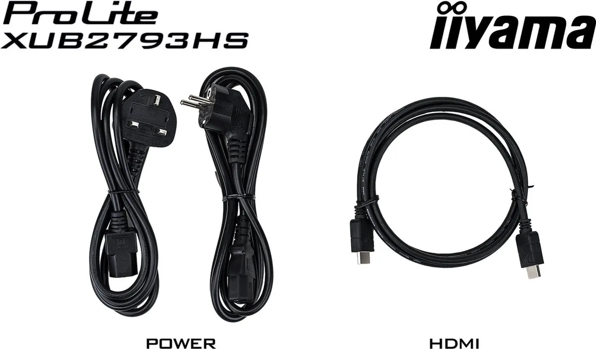 iiyama ProLite XUB2793HS-B7 - 27 inch - Full HD - IPS - Verstelbaar