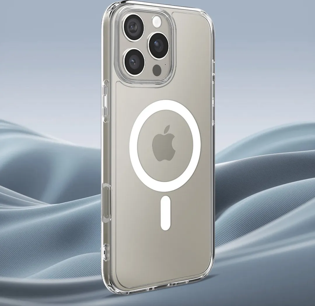 Spigen Ultra Hybrid MagFit ACS08133 Hoesje - iPhone 16 Pro - Transparant