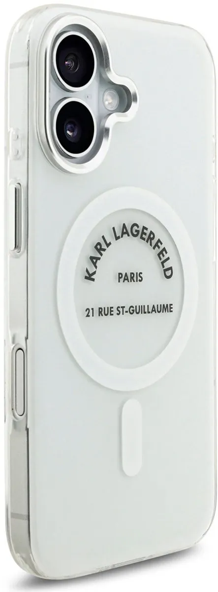 Karl Lagerfeld Back Cover Case iPhone 17 - Transparant