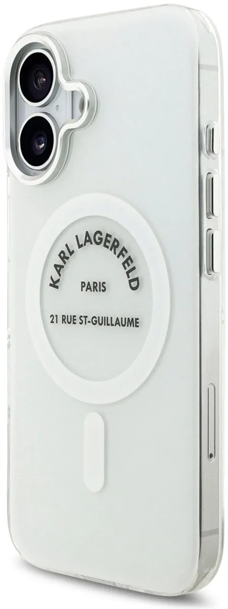 Karl Lagerfeld Back Cover Case iPhone 17 - Transparant