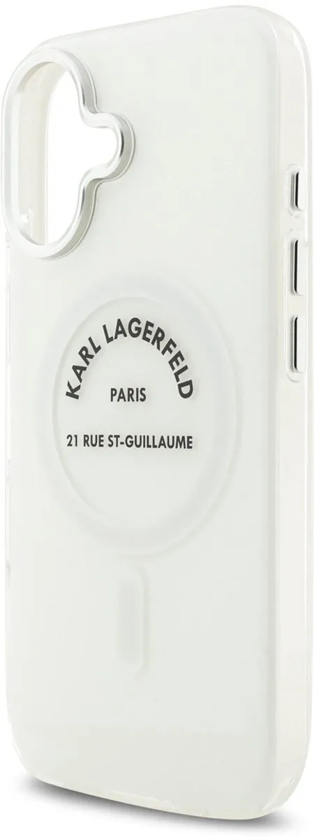 Karl Lagerfeld Back Cover Case iPhone 17 - Transparant