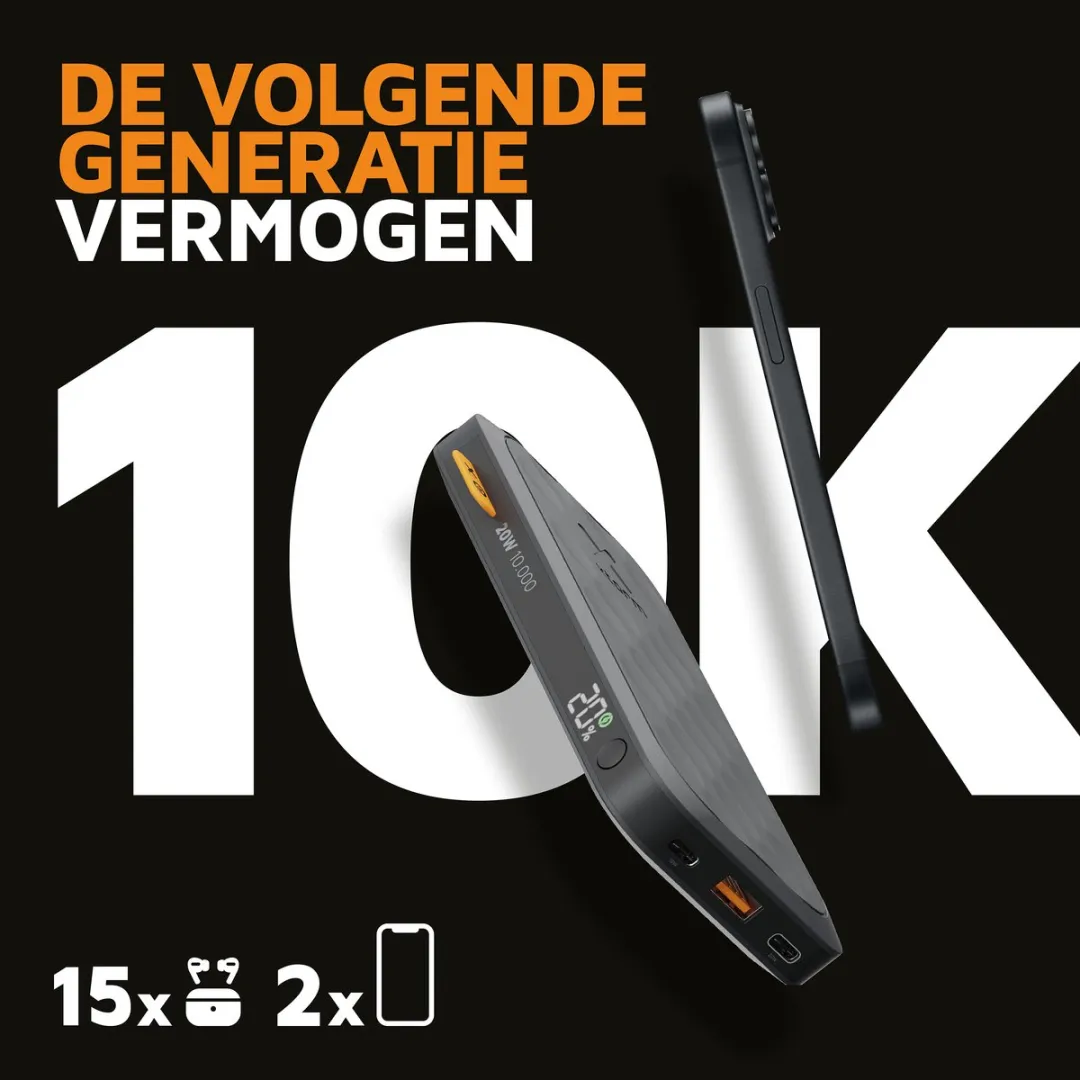 Xtorm FS5101 Fuel Series 5 Powerbank 10000mAh - 20W - Zwart