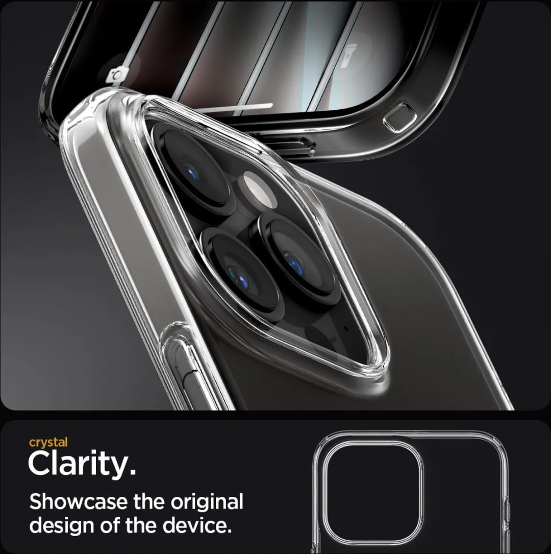 Spigen Liquid Crystal Hoesje iPhone 15 Pro Max - Transparant