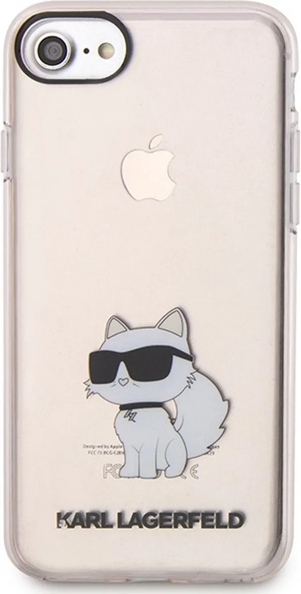 Karl Lagerfeld KLHCI8HNCHTCP Hoesje iPhone - Roze