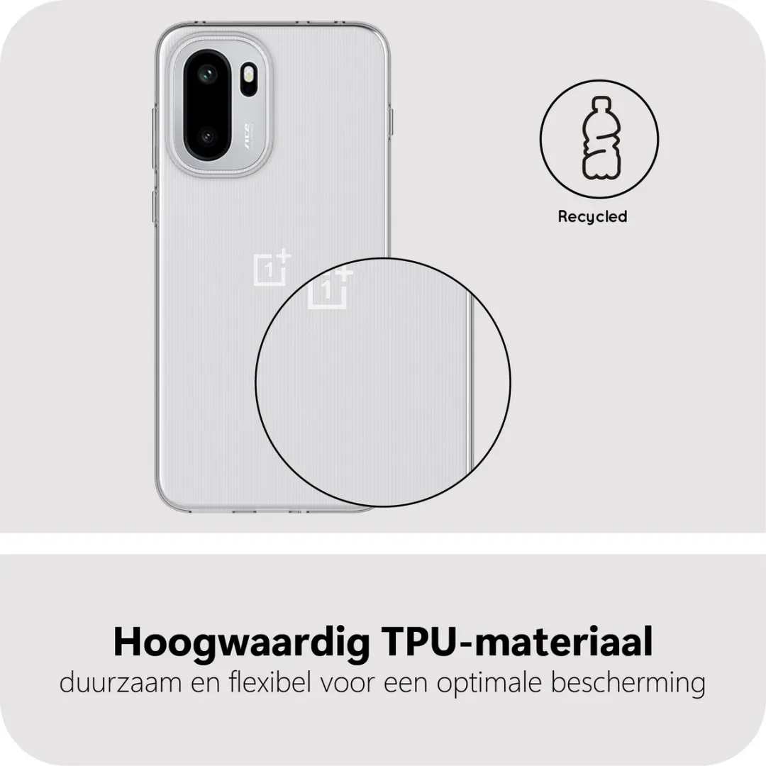 Just in Case Hoesje OnePlus 15R MON2829KL0L - Transparant - afbeelding 6 van 6
