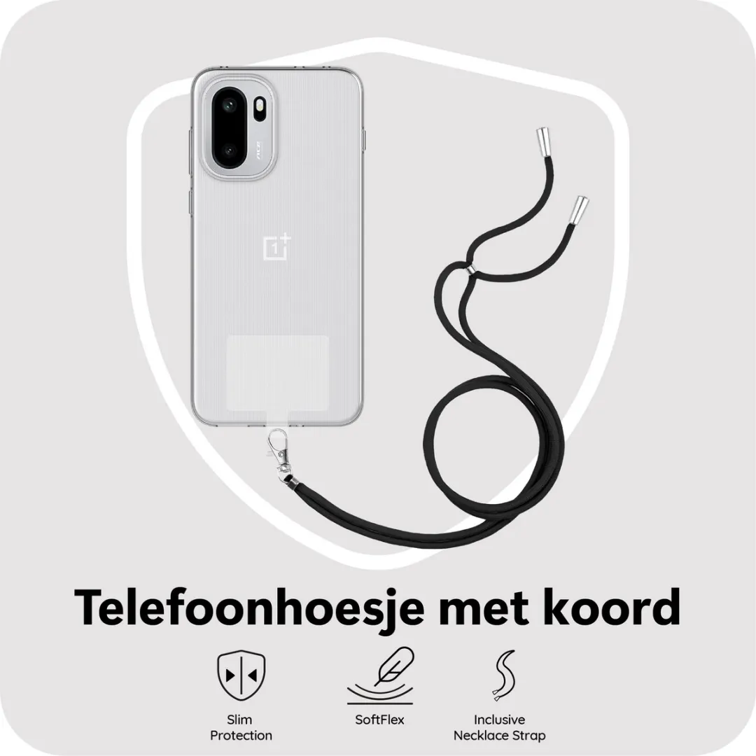 Just in Case Hoesje OnePlus 15R MON2829KL0L - Transparant