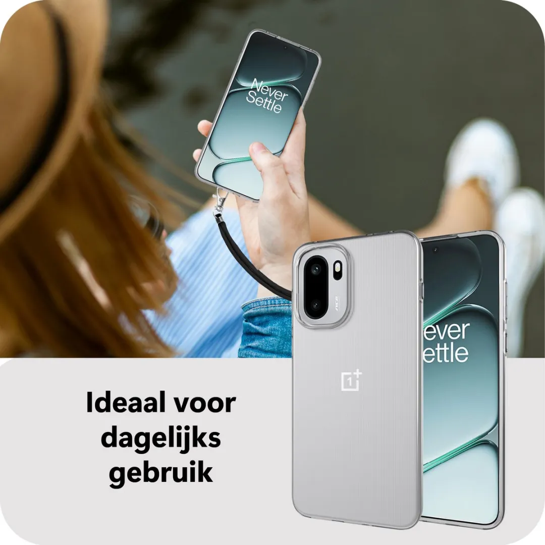 Just in Case Hoesje OnePlus 15R MON2829KL0L - Transparant