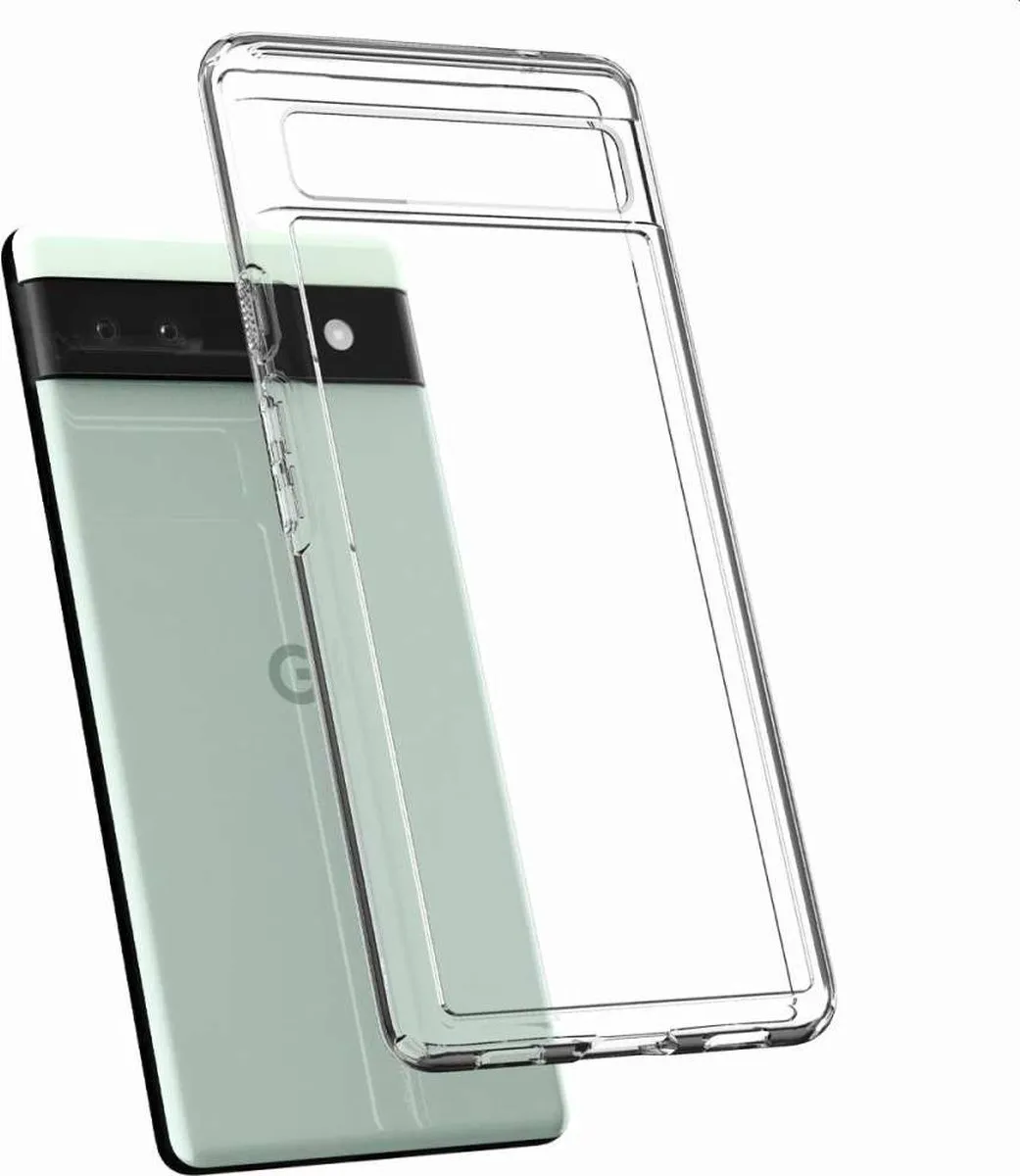 Spigen Ultra Hybrid Hoesje Google Pixel 6a - Transparant