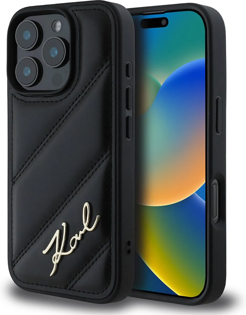 Karl Lagerfeld Backcase Hoesje iPhone 16 Pro Max