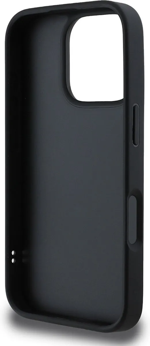 Karl Lagerfeld Backcase Hoesje iPhone 16 Pro Max - Zwart