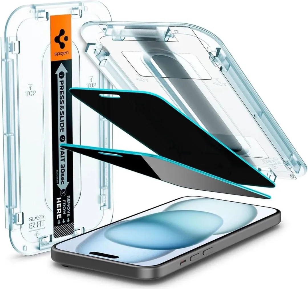 Spigen Glas.tR Screenprotector iPhone 16
