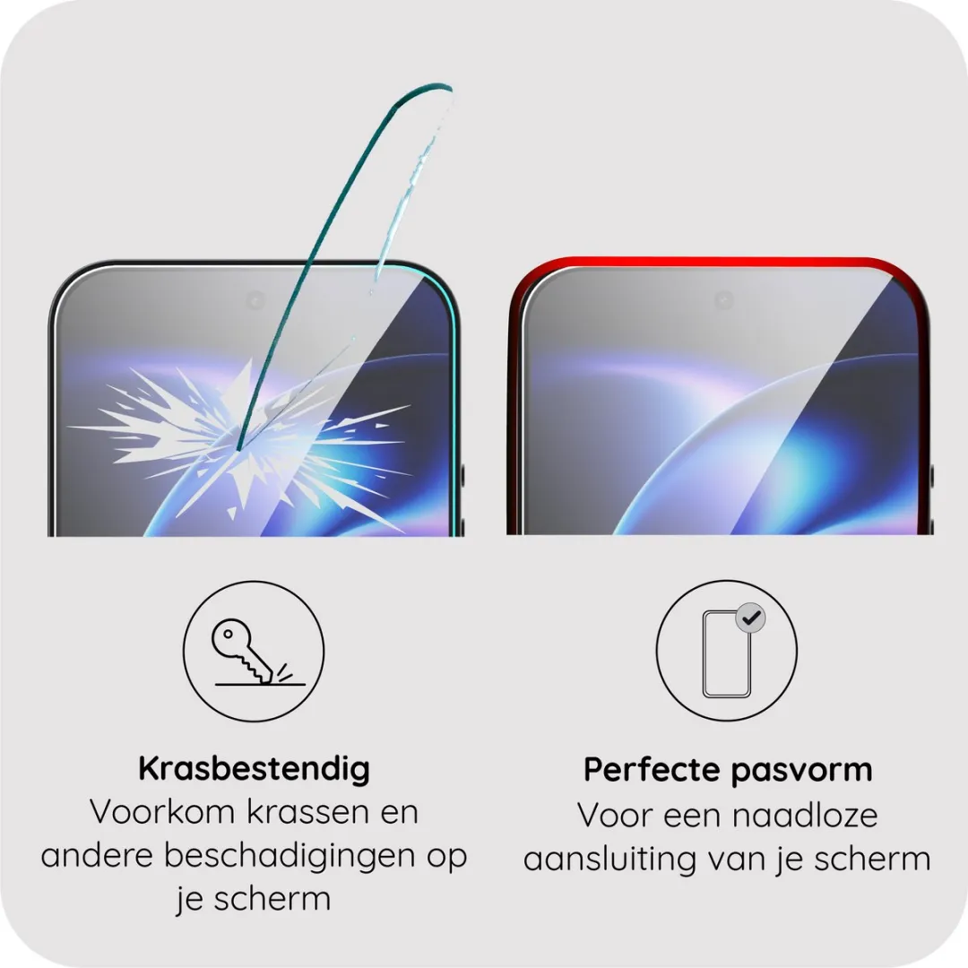Just in Case Screenprotector Xiaomi 17 Ultra - Gehard Glas