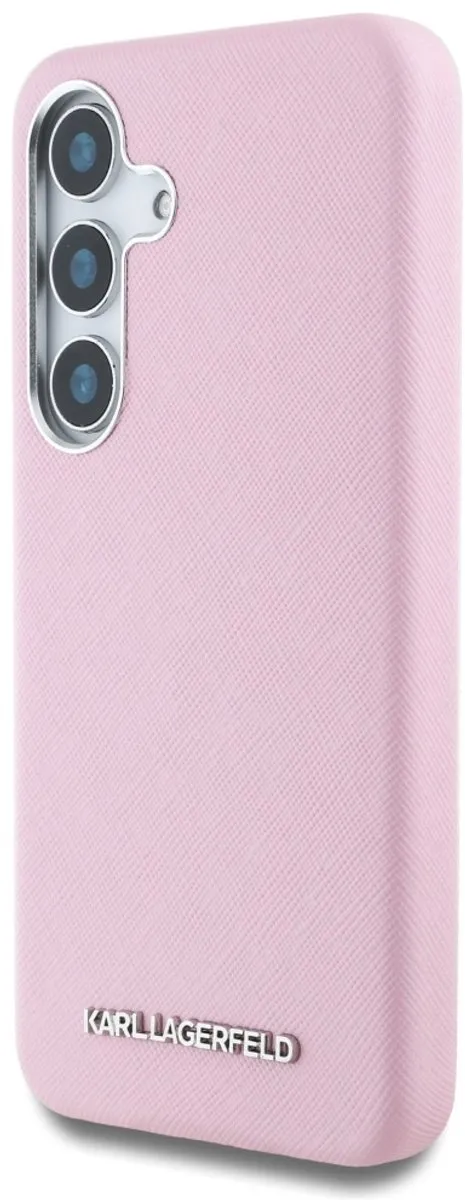 Karl Lagerfeld Safiano Hoesje - Transparent - 1 Pasje