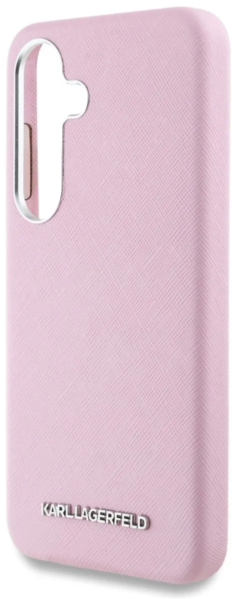 Karl Lagerfeld Safiano Hoesje - Transparent - 1 Pasje